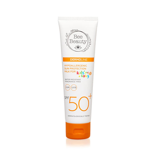 Bee Beauty Hypoallergenic Sunscreen Lotion for Children & Babies - SPF 50+, 3.38 fl oz