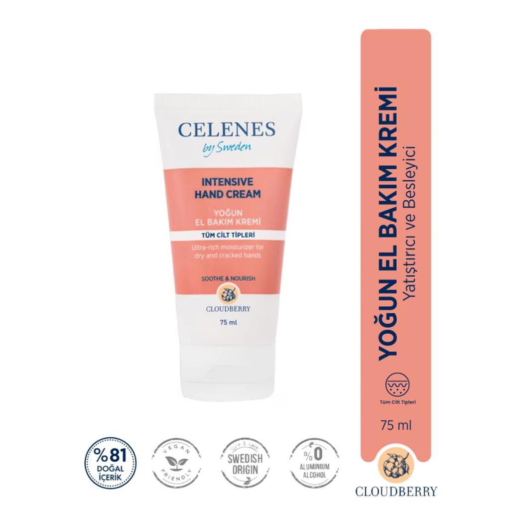 Celenes Cloudberry Intense Care Hand Cream for Dry Skin 75ml
