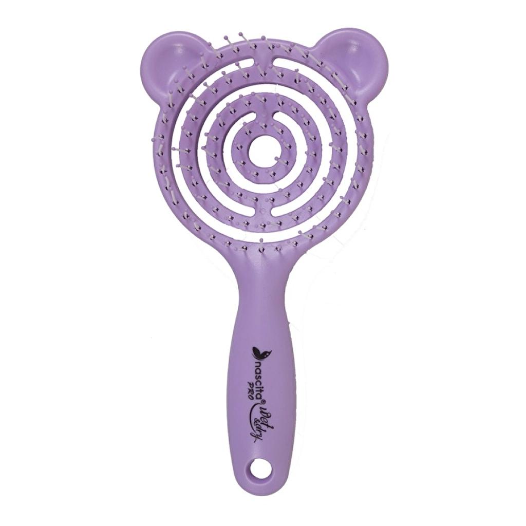 Nascita 3D Children's Hair Brush in Lilac