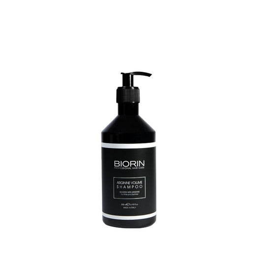 Biorin Arginine Volumizing Shampoo 500ml: Achieve Thicker, Fuller Hair - Strengthens & Thickens Fine Hair