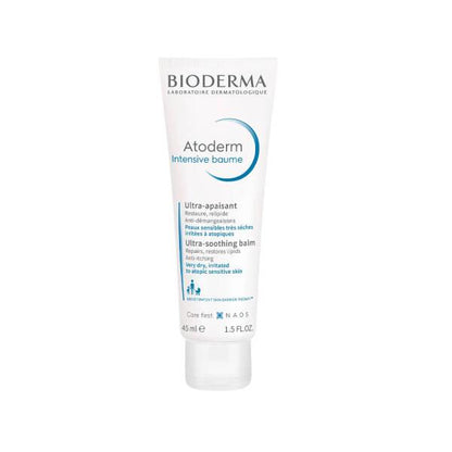 Bioderma Atoderm Intensive Baume: Soothe Dry, Itchy, Atopic Skin | Gentle Moisturizing Cream for Face & Body | Safe for Babies, Kids, Adults