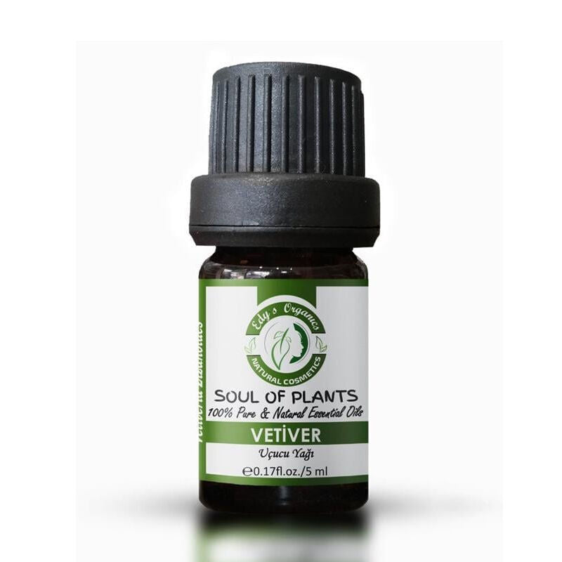 Edys Organics Vetiver Essential Oil for Oily Skin 5ml