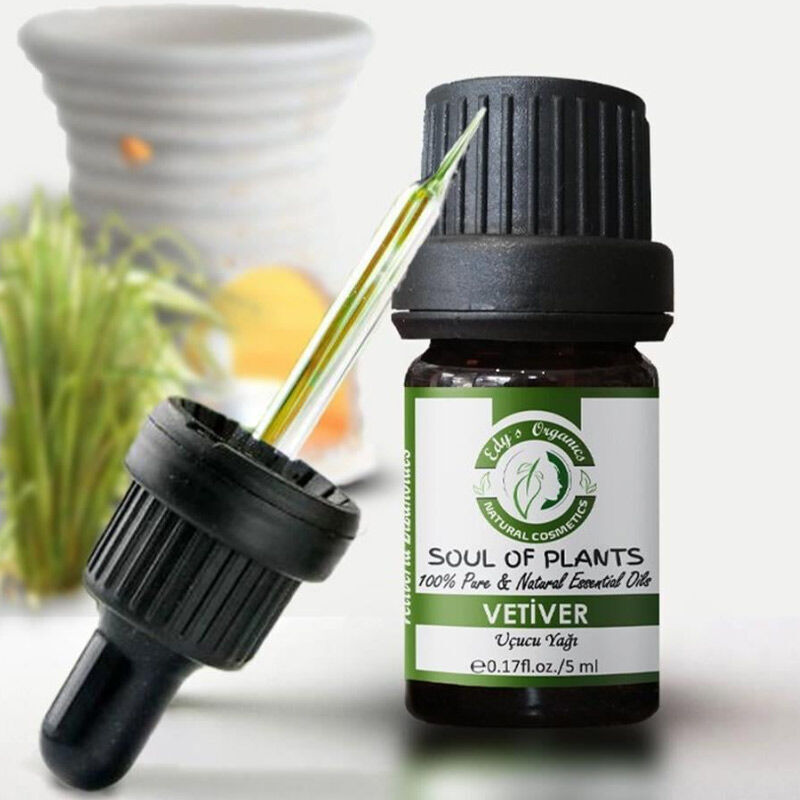 Edys Organics Vetiver Essential Oil for Oily Skin 5ml