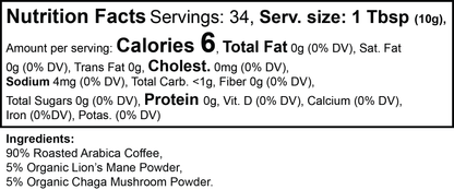 Pleasent Morning Vitality Mushroom Coffee (Medium Roast)