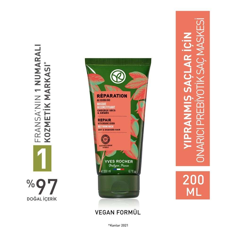 Reparation Hair Mask by Generic - Repair & Nourish Dry, Damaged Hair with Organic Agave & Jojoba Oil