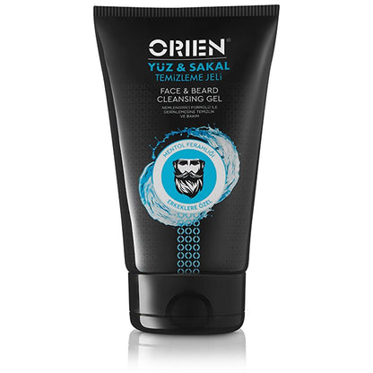 Orien Face & Beard Cleansing Gel for Men 150 ml
