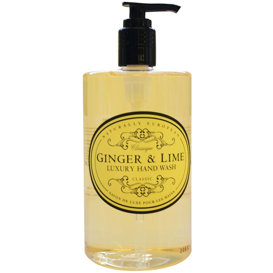 Naturally European Ginger & Lime Hand Wash for Fresh Hands 500 ml