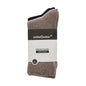 BCB Essentials Boot Socks Black & Beige 2 Pairs Size 35-38