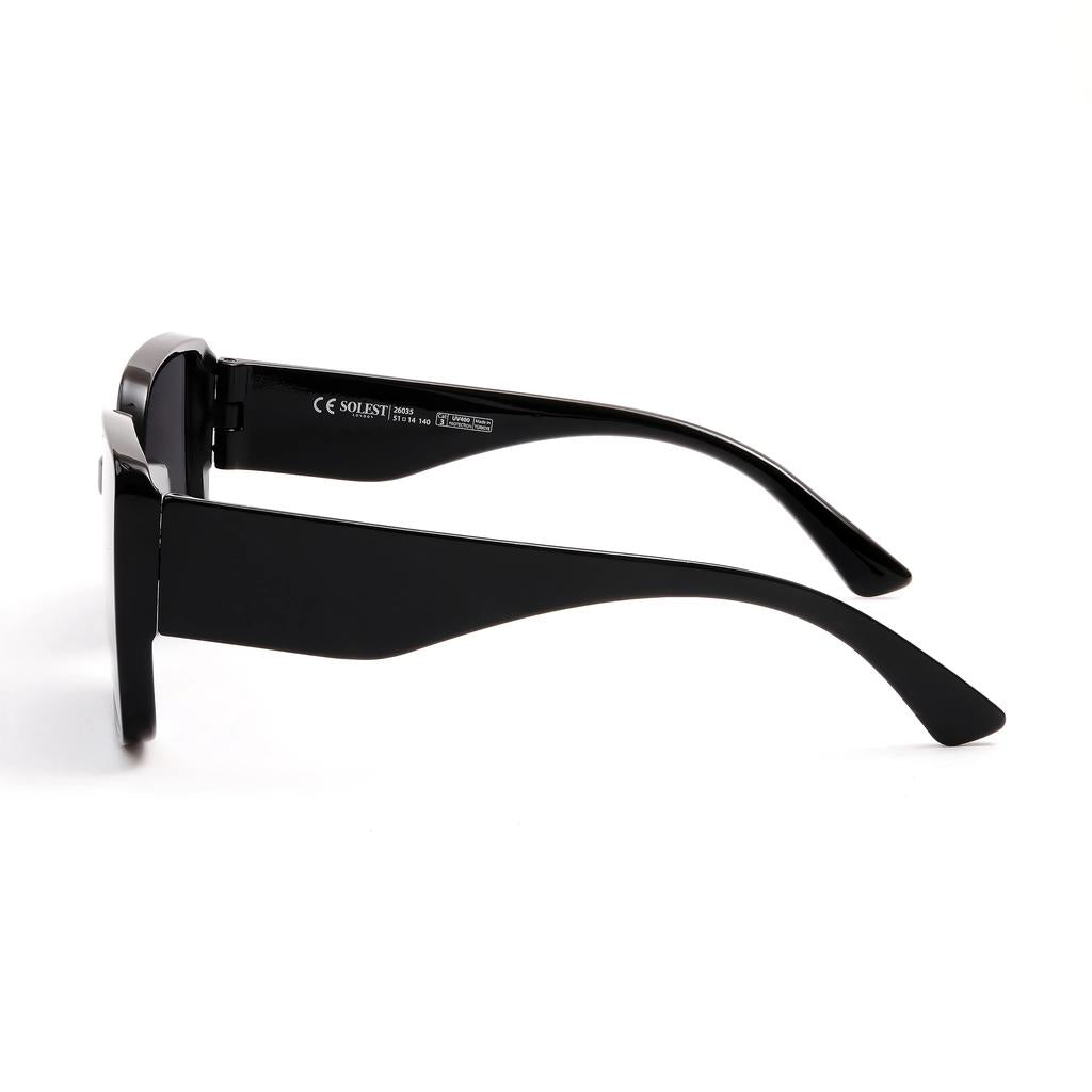 Solest London Black Women's Sunglasses with UV Protection