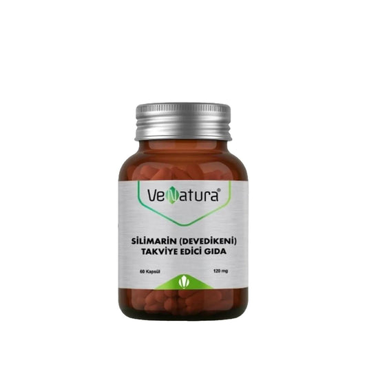 VeNatura Silimarin Devedikeni Dietary Supplement for Liver Health - 60 Capsules, Natural Antioxidant Support