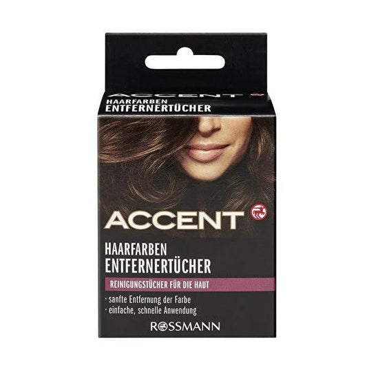 Isana Hair Dye Remover Wipes - Gentle, Effective & Easy to Use for Face, Neck & Hands - Pack of 6
