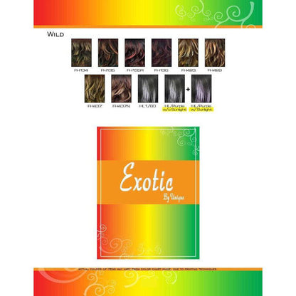 Unique Exotic Collection Loveable Wig - Choose Color