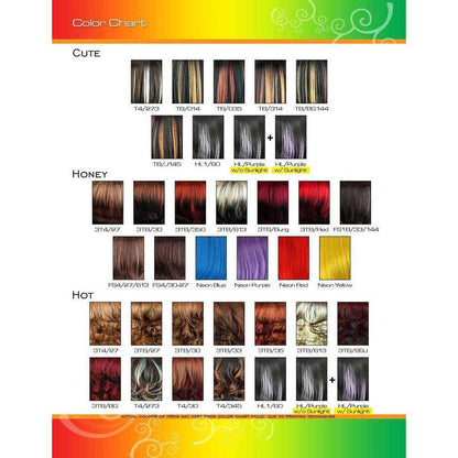 Unique Exotic Collection Seductive Wig - Choose Color