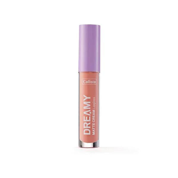 Callista Dreamy Matte Cream Lip Gloss - Nude Shade 207, Long Lasting & Nourishing Lip Care