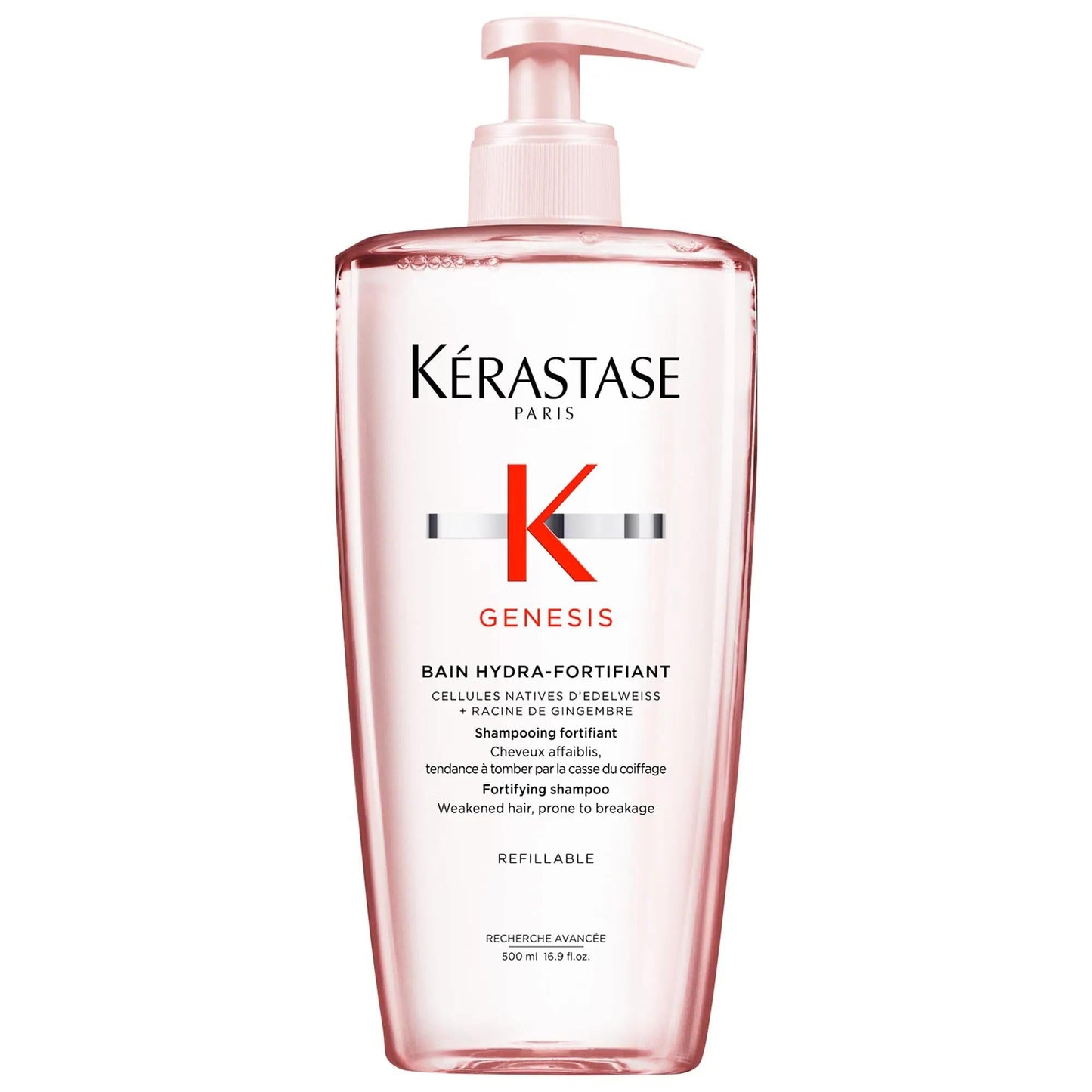 Genesis Strengthening Shampoo for Normal to Oily Hair - Gentle, Anti-Breakage, Silicone-Free Formula