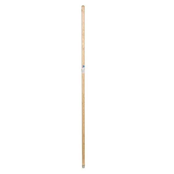 Flink & Sauber Wooden Broom Handle - Ergonomic 130cm Non-Slip Grip, Compatible with Flink & Sauber Cleaning Sets