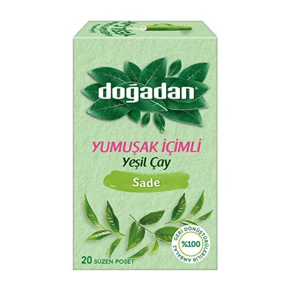 Do_adan Mild Green Tea Bags: Smooth & Refreshing Flavor - 20 Count | Enjoy a Less Bitter, Healthier Beverage