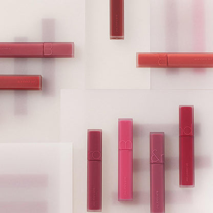 rom&nd Blur Fudge Tint Liquid Matte Lipstick - Long-Lasting Matte Lip Tint for Smooth, Non-Drying Lips