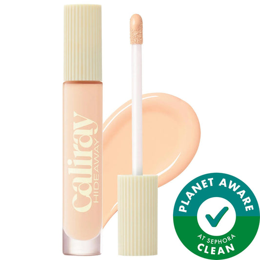 Hideaway Under Eye Color Corrector Concealer: Brighten Dark Circles, Hydrate, Lightweight & Cruelty-Free for Radiant Eyes