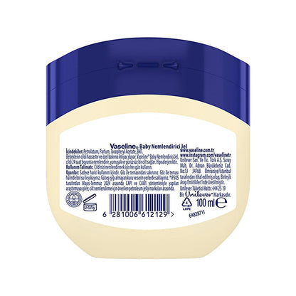 Vaseline Baby Moisturizing Jelly - Hypoallergenic, 24-Hour Hydration for Dry Skin - Dermatologist-Recommended