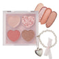 Millefee Under Eye Glam Palette 02 Strawberry Pink