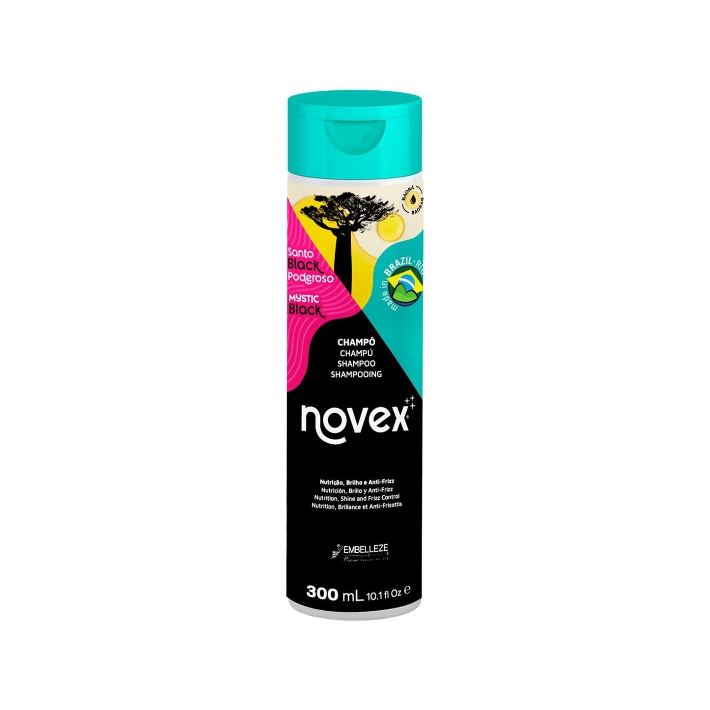 Novex Mystic Black Baobab Oil Hydrating Shampoo 300 ml