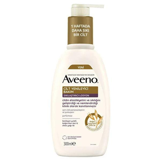 Aveeno Renewal Moisturizing Body Lotion for Dry Skin - Firming, Nourishing, Sensitive Skin Care
