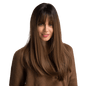 VIP Extensions Fashion Wig, Straight with Bangs