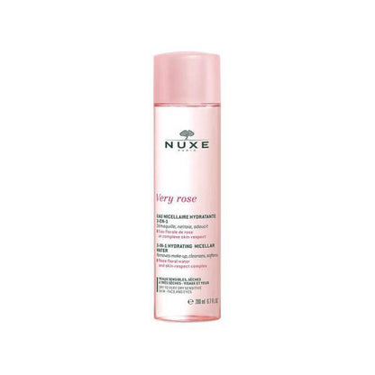 Nuxe Very Rose 3 In 1 Soothing Micellar Water - Gentle Makeup Removal & Skincare