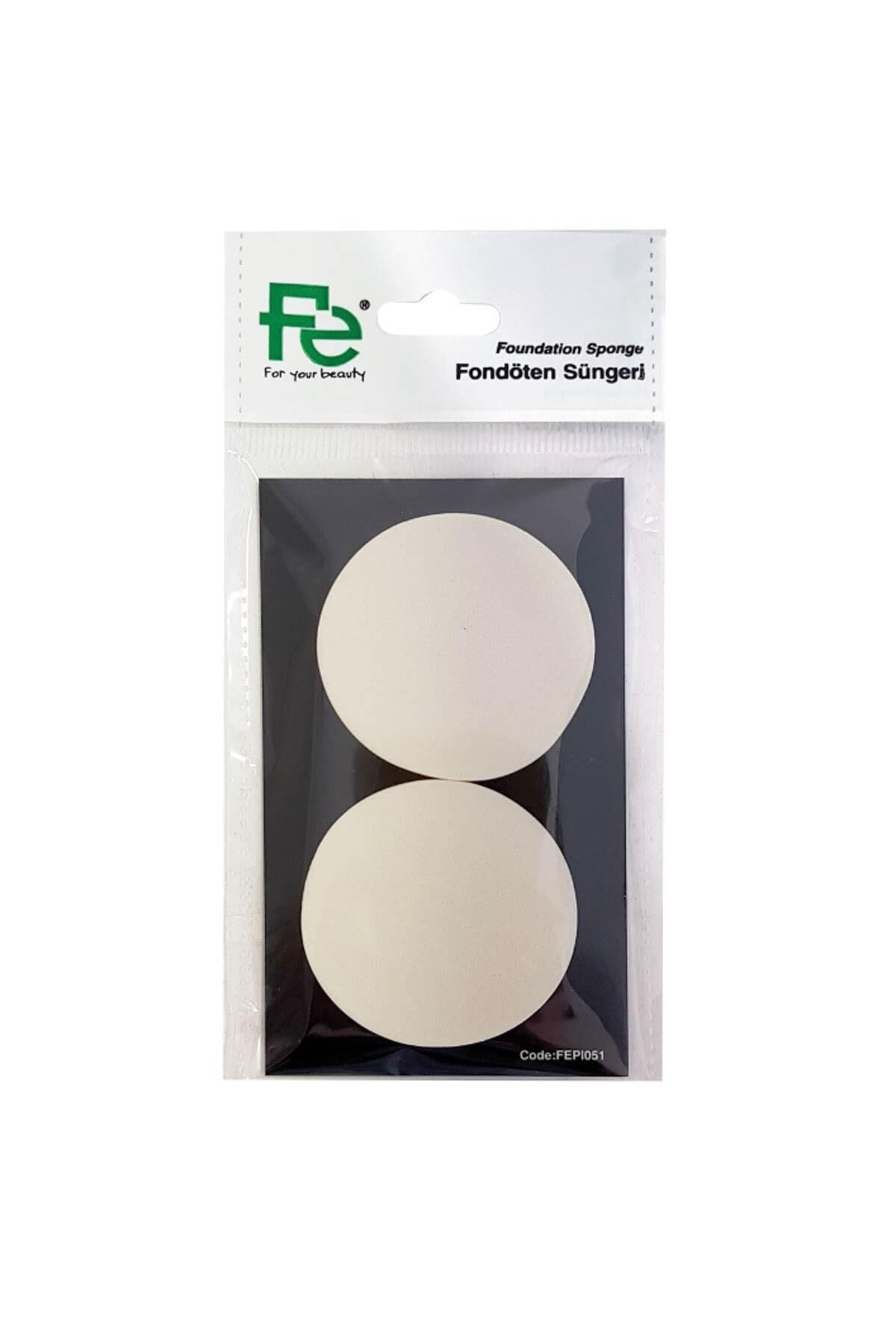 Fe Foundation Sponge Set for Smooth Makeup Application 2-Pack