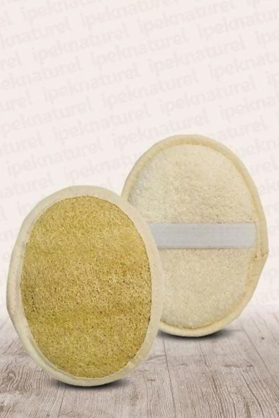 Fe Loofah Pad Face & Body Exfoliating Sponge 1 Count