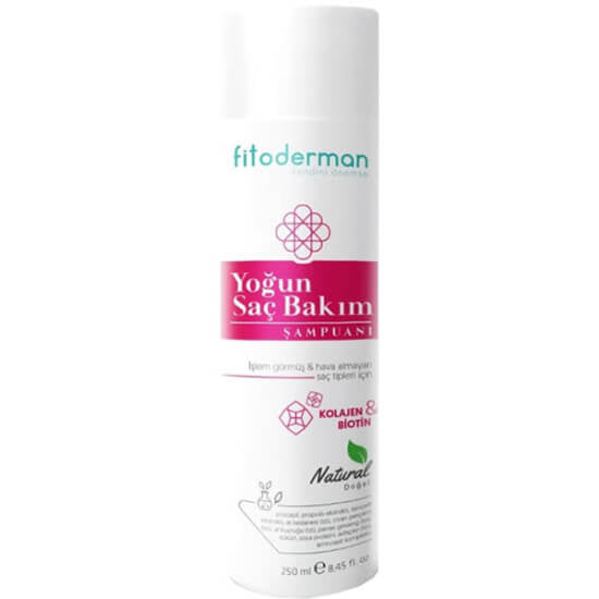 Fitoderman Intensive Hair Care Shampoo with Collagen & Biotin 250ml