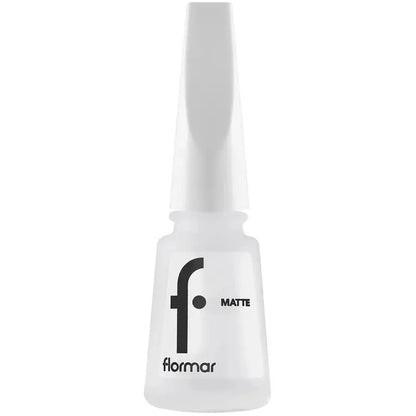 Flormar Matte Nail Polish in M01 White Board 11ml