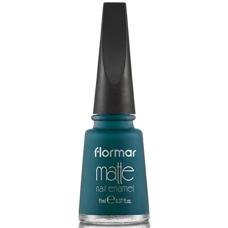 Flormar Matte Nail Polish in M06 Elegant Green 11ml