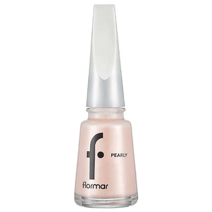 Flormar Pearly Nail Polish in PL111 Pink Ivory, High Shine
