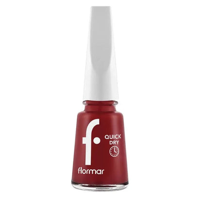 Flormar Quick Dry Nail Enamel QD04 Red Flag 11ml