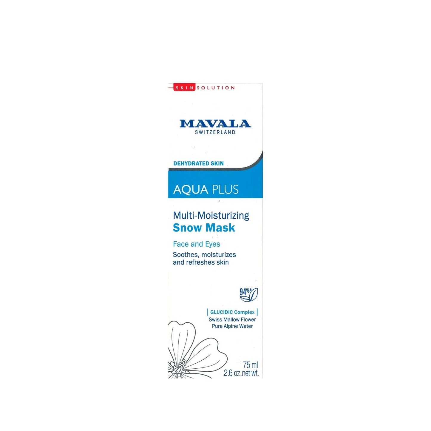 Mavala Aqua Plus Multi-Active Hydrating Mask 75 ml