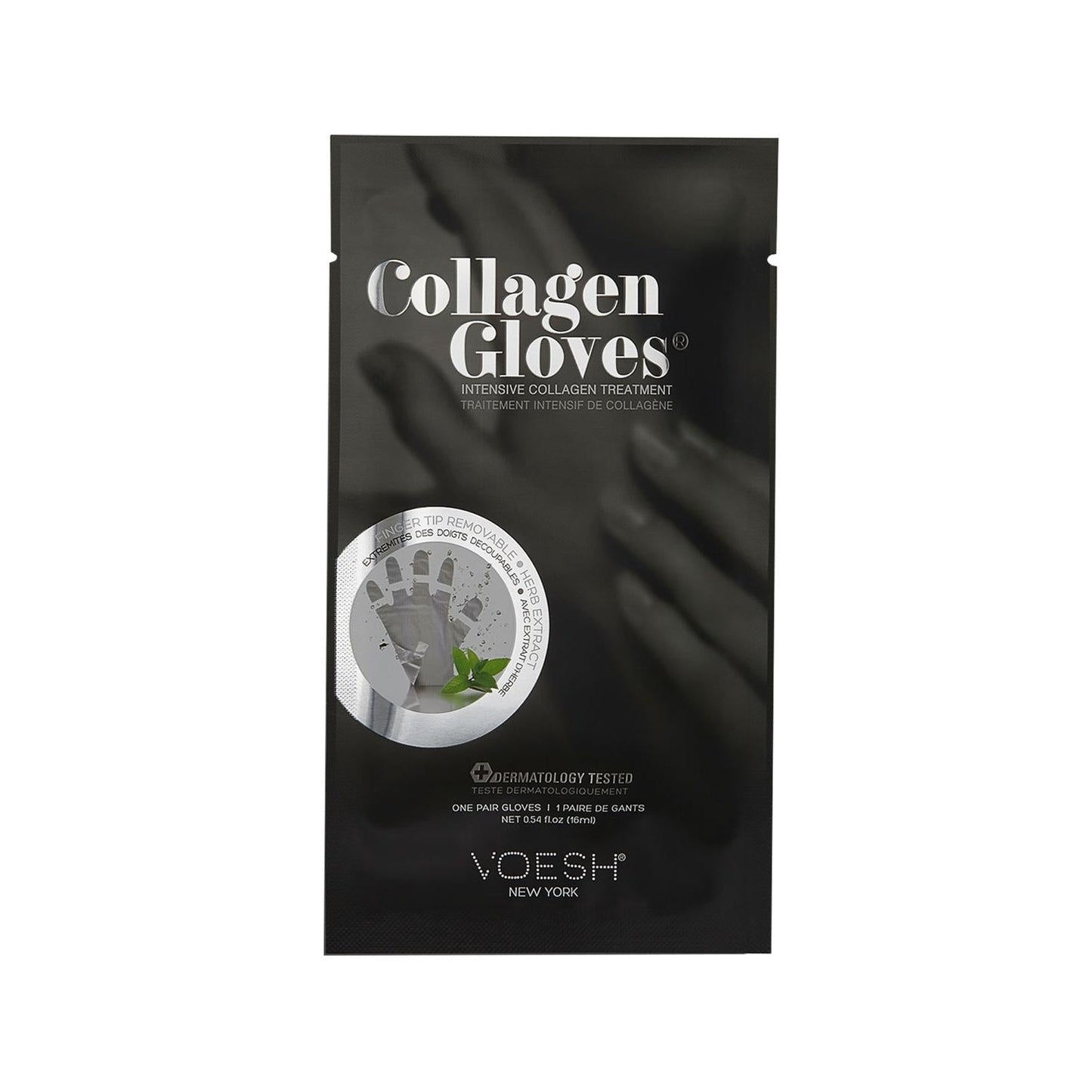 Voesh New York Mint Collagen Gloves Hydrating Hand Mask 1 Pair