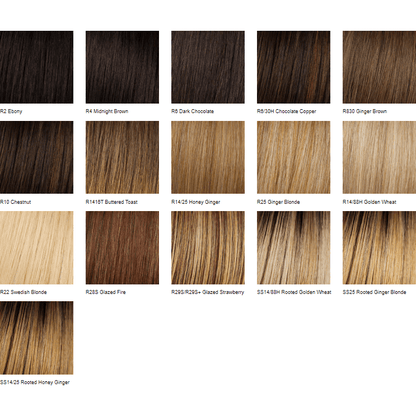 Hairdo Fringe Top of Head Hairpiece Bangs - Choose Color