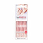 Impress Adhesive Nail Stickers Shimmer - 24 Piece Set for Salon-Quality Nail Designs