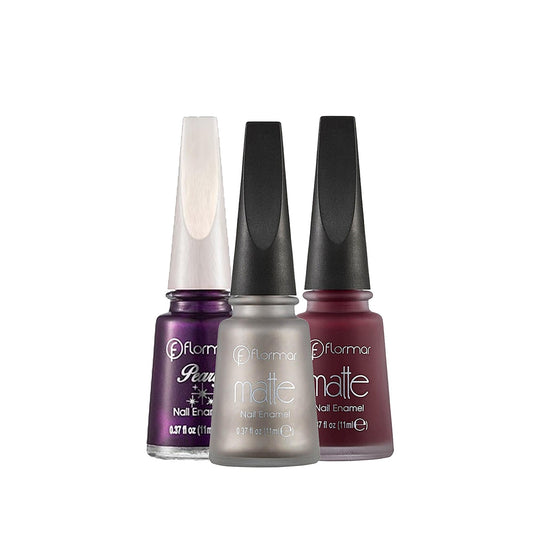 Flormar Nail Polish 11 ml - High Quality Cosmetics for Nail Care and Beauty