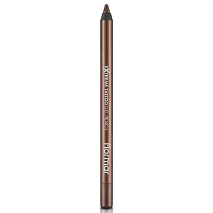 Flormar Extreme Tattoo Glitzy Brown Gel Eyeliner Pencil: Waterproof, Smudge-Proof, Long-Lasting Eye Makeup for All-Day Glamour