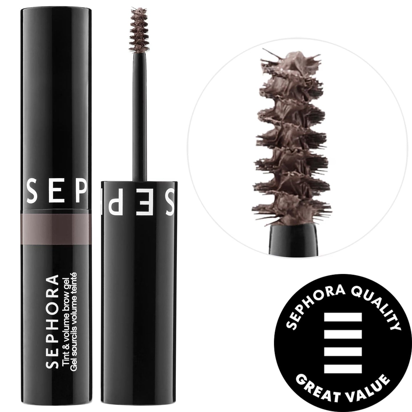 Anastasia Beverly Hills Tinted Volumizing Eyebrow Gel - Waterproof, Microfiber Formula for Fuller Brows