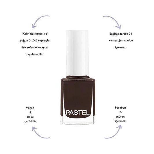 Pastel 371 Cruelty-Free Nail Polish - Vibrant Colors, Vegan & Paraben-Free