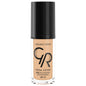 Golden Rose 2-in-1 Foundation & Concealer - High Coverage, Oil-Free Makeup with Vitamin E & SPF 15