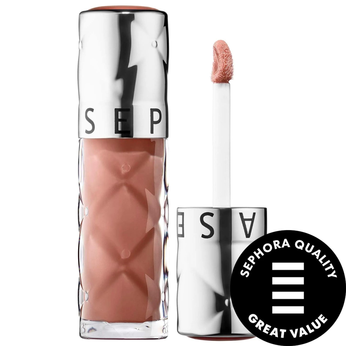 Outrageous Plump: Hydrating Lip Gloss for Fuller, High-Shine Lips | Sunflower, Ginger & Peppermint Oil Enriched