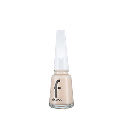Flormar Nail Enamel: Intense Pigment, Long Lasting & Chip Resistant White Dream - Magnesium & Calcium Enriched Nail Polish for Strong, Beautiful Nails
