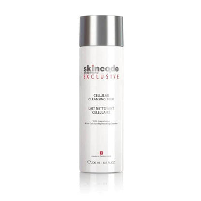 Skincode Cellular Cleansing Milk 200ml - Gentle Makeup Remover & Moisturizing Skincare