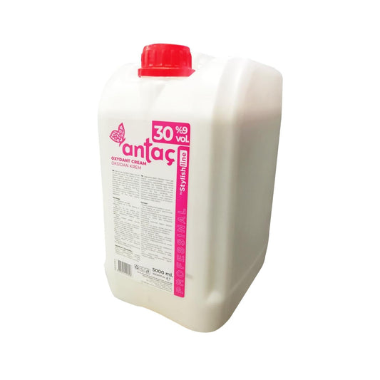 Antaç Professional Hair Developer & Oxidizing Cream 30 Volume 9% - 5000ml for Salon & Home Use