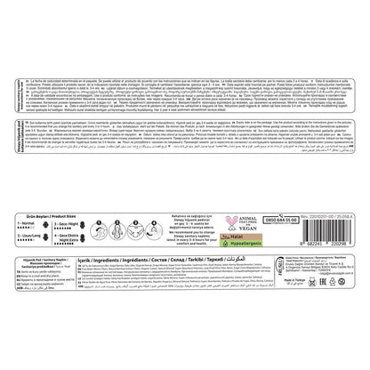 Sleepy Bio Natural Premium Plus Sanitary Pads Size 2 Long 12 Count